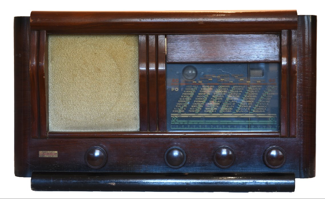 Récepteur fabriqué par J. Sauvage à Brive, 1937/1938.