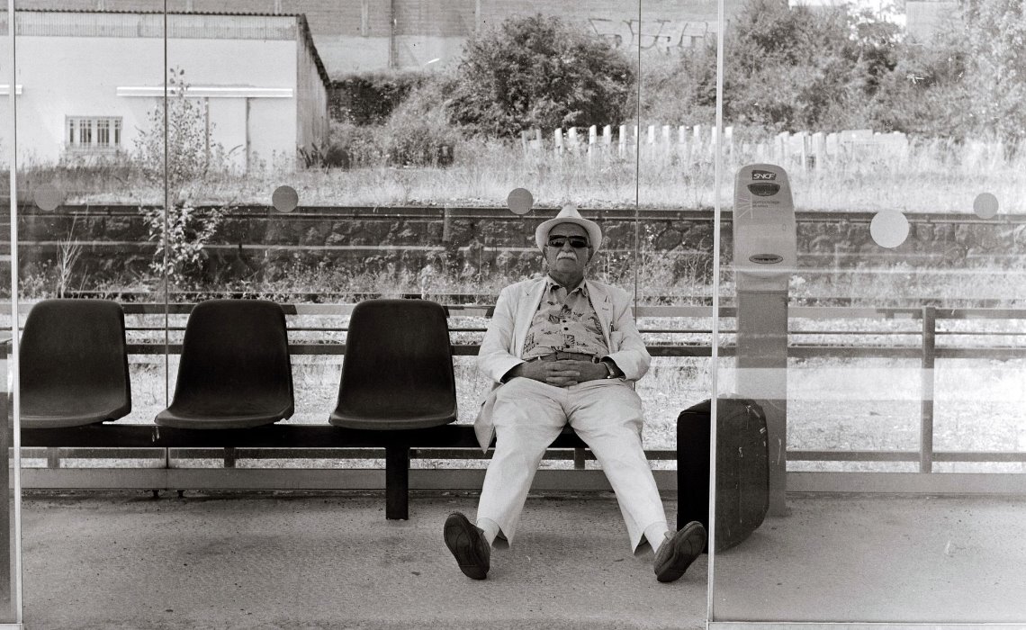 Arnaud Maitrepierre : Sans titre, photographie prise en gare d'Allassac, août 2013.