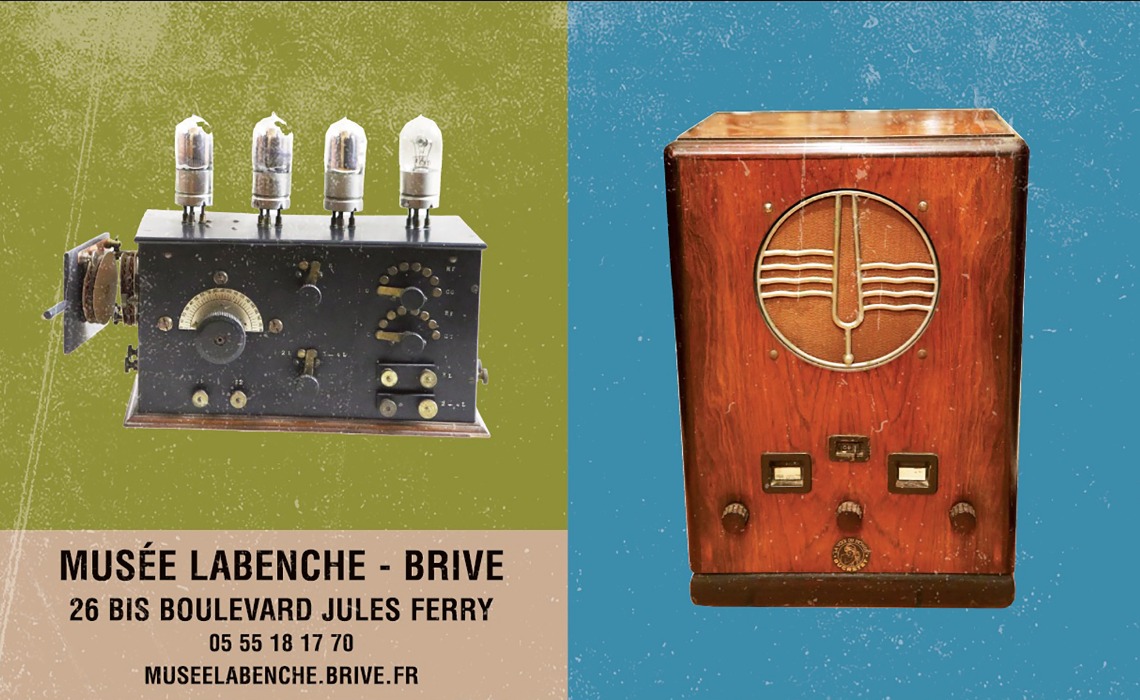 Exposition De la TSF à la radio au musée Labenche à Brive